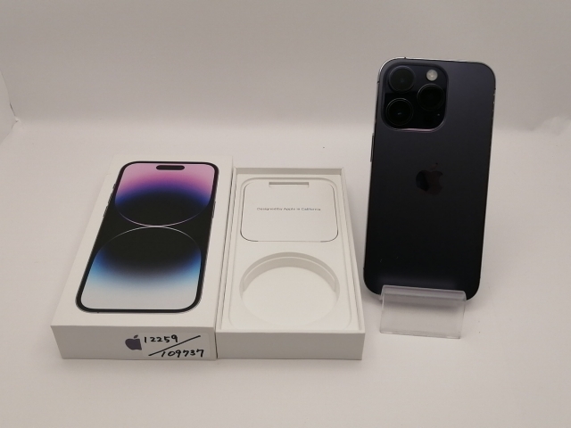 【中古】Apple 国内版 【SIMフリー】 iPhone 14 Pro 256GB ディープパープル MQ1E3J/A【新宿東口】保証期間１ヶ月【ランクB】_7