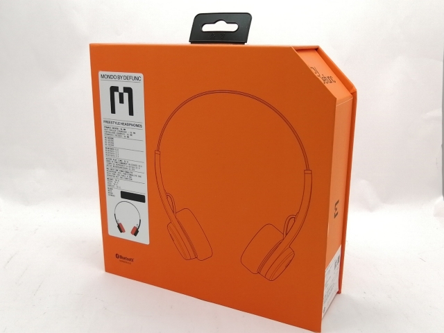 MONDO ヘッドホン Freestyle Bluetooth レトロ オレンジ MONDO