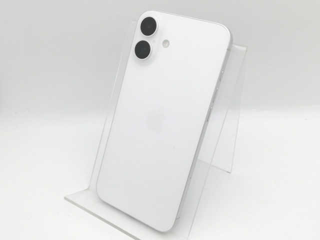 【中古】Apple 国内版 【SIMフリー】 iPhone 16 Plus 256GB ホワイト MXVH3J/A【中野】保証期間１ヶ月【ランクA】