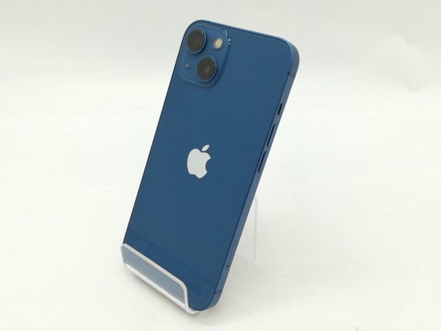 【中古】Apple 国内版 【SIMフリー】 iPhone 13 128GB ブルー MLNG3J/A【新宿東口】保証期間１ヶ月【ランクB】