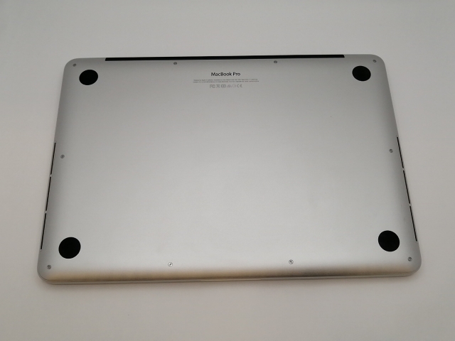 【中古】Apple MacBook Pro 13インチ CTO (Early 2015) Core i5(2.9G)/8G/128G(SSD)/Iris Graphics 6100【新宿東口】保証期間１ヶ月【ランクC】