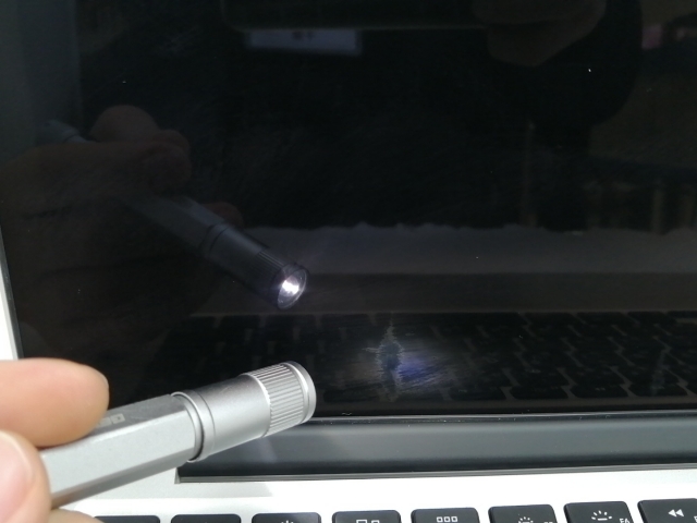 【中古】Apple MacBook Pro 13インチ CTO (Early 2015) Core i5(2.9G)/8G/128G(SSD)/Iris Graphics 6100【新宿東口】保証期間１ヶ月【ランクC】