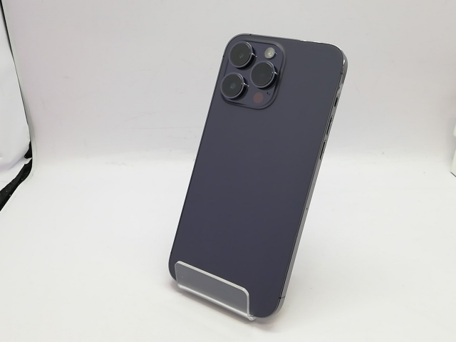 【中古】Apple 国内版 【SIMフリー】 iPhone 14 Pro Max 128GB ディープパープル MQ993J/A【立川フロム中武】保証期間１ヶ月【ランクB】