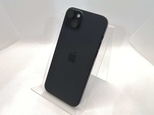 中古】Apple 国内版 【SIMフリー】 iPhone 15 Plus 128GB ブラック 