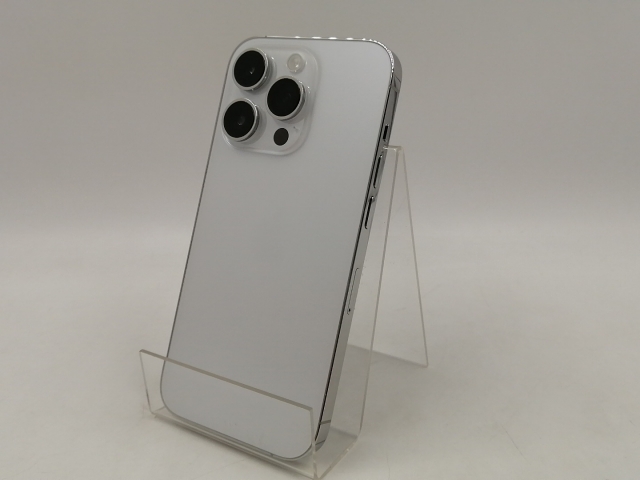 【中古】Apple 国内版 【SIMフリー】 iPhone 14 Pro 512GB シルバー MQ1V3J/A【千葉】保証期間１ヶ月【ランクB】