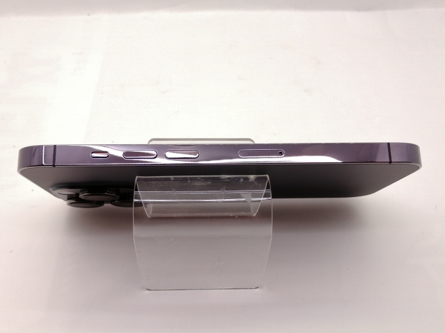 【中古】Apple 国内版 【SIMフリー】 iPhone 14 Pro 128GB ディープパープル MQ0F3J/A【宇田川】保証期間１ヶ月【ランクC】_5