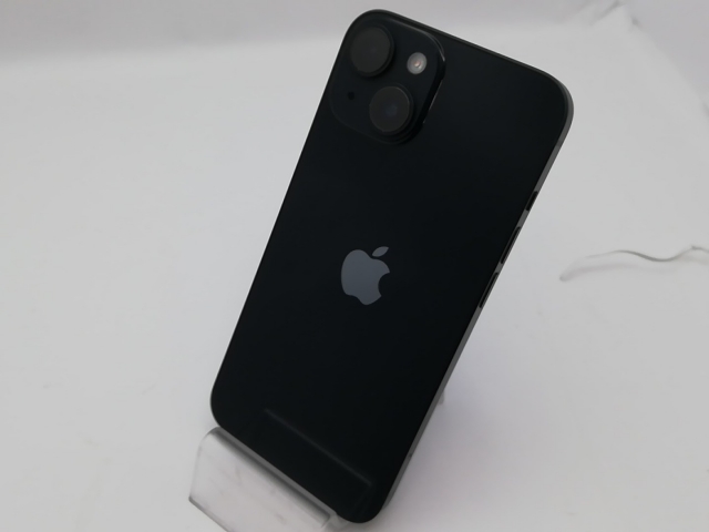 【中古】【赤ロム保証あり】Apple au 【SIMフリー】 iPhone 14 128GB ミッドナイト MPUD3J/A【新宿東口】保証期間１ヶ月【ランクA】