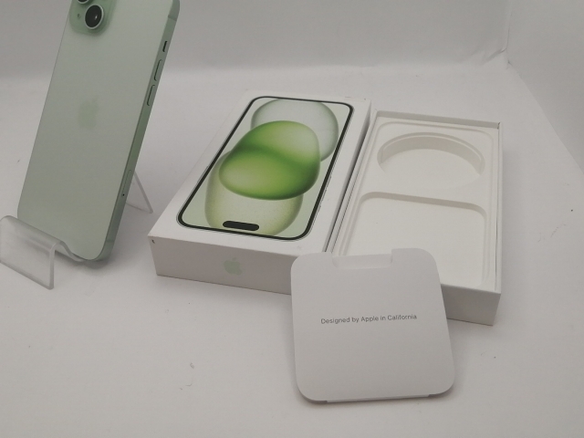 【中古】Apple 国内版 【SIMフリー】 iPhone 15 Plus 128GB グリーン MU0E3J/A【新宿東口】保証期間１ヶ月【ランクA】_7