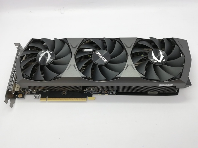 【中古】ZOTAC GeForce RTX 3070 Ti Trinity OC（ZT-A30710J-10P）RTX3070Ti/8GB(GDDR6X)【立川フロム中武】言いはなつ継続期間１週