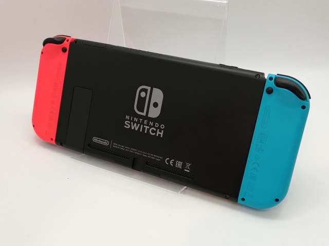 【中古】Nintendo Switch 本体 Joy-Con(L) ネオンブルー/(R) ネオンレッド HAC-S-KABAA 【2017年3月】【高崎モントレー】保証期間１ヶ月【ランクC】_1
