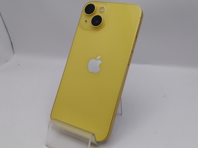 【中古】Apple 国内版 【SIMフリー】 iPhone 14 128GB イエロー MR3Q3J/A【新宿東口】保証期間１ヶ月【ランクC】