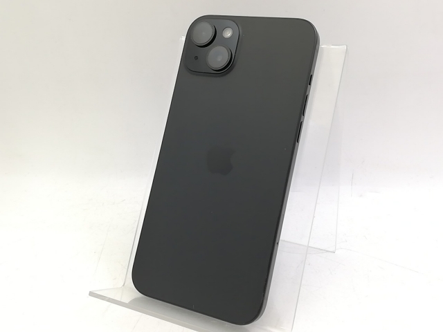 【中古】Apple 国内版 【SIMフリー】 iPhone 15 Plus 128GB ブラック MU083J/A【大宮東口】保証期間１ヶ月【ランクB】