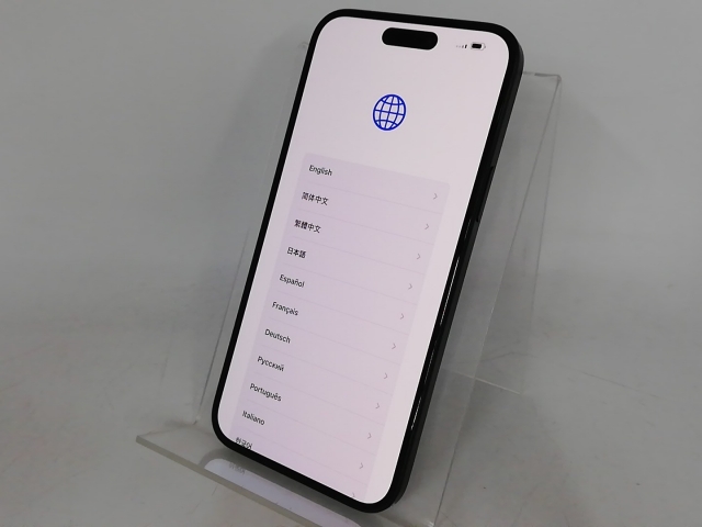 【中古】Apple 国内版 【SIMフリー】 iPhone 15 Plus 128GB ブラック MU083J/A【大宮東口】保証期間１ヶ月【ランクB】_1