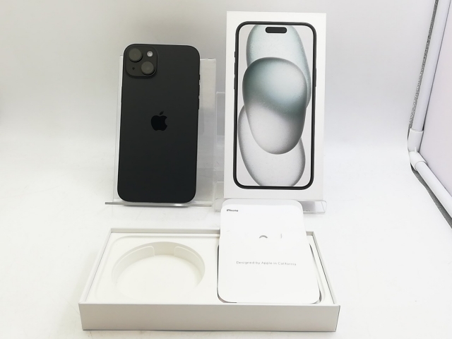 【中古】Apple 国内版 【SIMフリー】 iPhone 15 Plus 128GB ブラック MU083J/A【大宮東口】保証期間１ヶ月【ランクB】_7