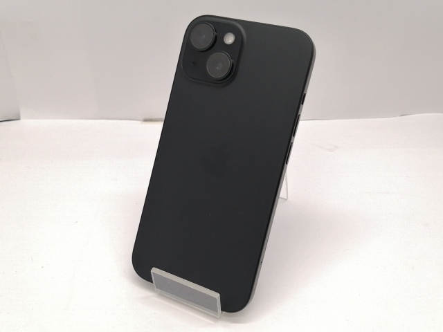 中古】Apple 国内版 【SIMフリー】 iPhone 15 128GB ブラック MTMH3J/A 