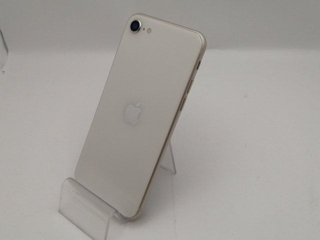 【中古】Apple 楽天モバイル 【SIMフリー】 iPhone SE（第3世代） 64GB スターライト MMYD3J/A【新宿東口】保証期間１ヶ月【ランクA】