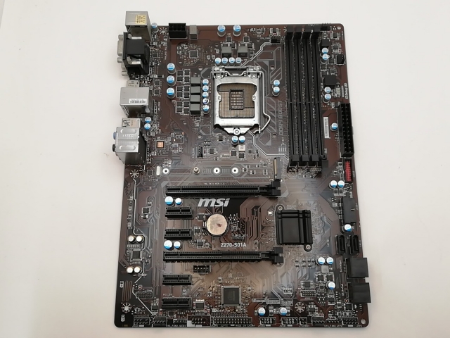【中古】MSI Z270-S01A Z270/LGA1151/ATX【新宿東口】保証期間１週間