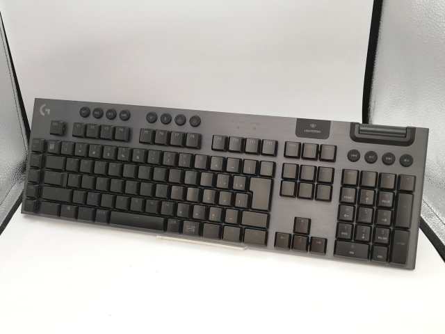 【中古】Logicool G913 LIGHTSPEED Wireless Mechanical Gaming Keyboard-Tactile G913-TC [カーボンブラック]【広島本通】保証期間１週間の通販は