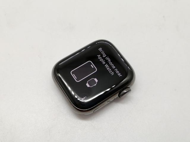 【中古】Apple Apple Watch Series9 41mm Cellular グラファイトステンレススチールケース/クレイスポーツバンド(S/M) MRQ33J/A【宇田川】保証期間１ヶ月【ランクB】