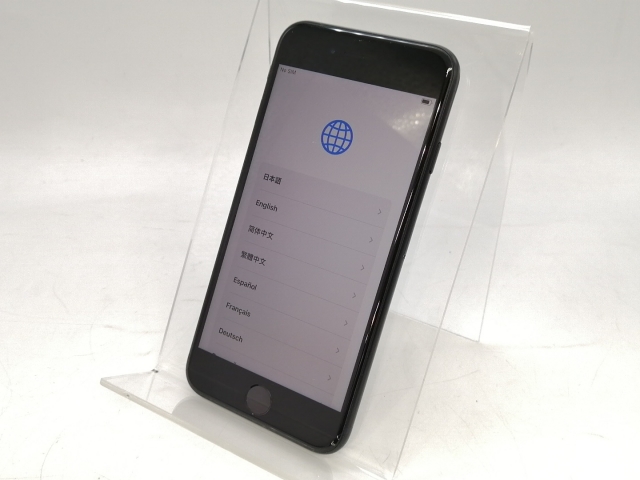 本体 sim free)iPhone SE第3世代white 64 GB au（ムスビー