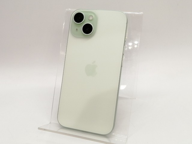 【中古】Apple 国内版 【SIMフリー】 iPhone 15 256GB グリーン MTMT3J/A【東池袋1丁目】保証期間１ヶ月【ランクA】の通販は