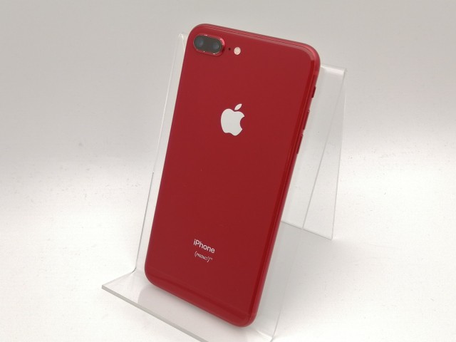 【中古】Apple au 【SIMロック解除済み】 iPhone 8 Plus 64GB (PRODUCT)RED Special Edition MRTL2J/A【東池袋1丁目】保証期間１ヶ月【ラ