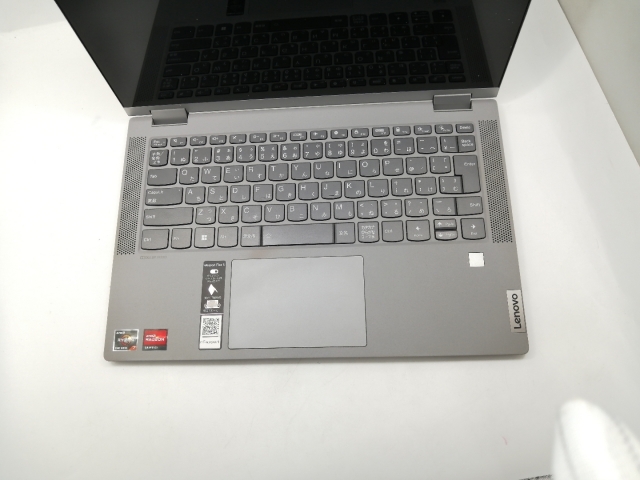 中古】Lenovo IdeaPad Flex 550 82HU00R9JP プラチナグレー【R7-5700U 