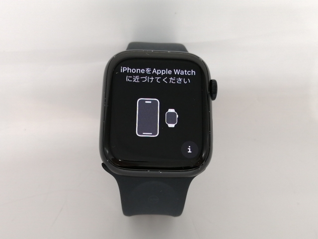 【中古】Apple Apple Watch Series7 45mm GPS ミッドナイトアルミ/スポーツバンド ミッドナイト【東池袋1丁目】保証期間１ヶ月【ランクC】