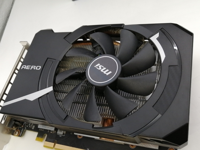 中古MSI GeForce GTX 1660 SUPER AERO ITX OC GTX1660Super⁄6GB