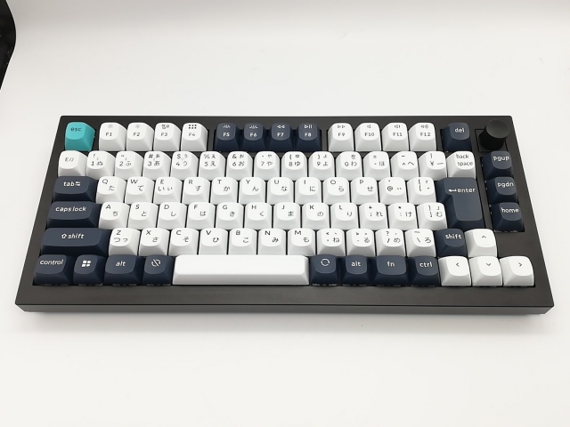 【中古】Keychron Q1M-M1-JIS 赤軸 [カーボンブラック]【秋葉2号】保証期間１週間