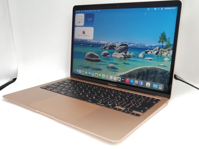 【中古】Apple MacBook Air 13インチ M1(CPU:8C/GPU:7C) 8GB/256GB ゴールド MGND3J/A (M1・2020)【池袋東口】保証期間１ヶ月【ランクA】