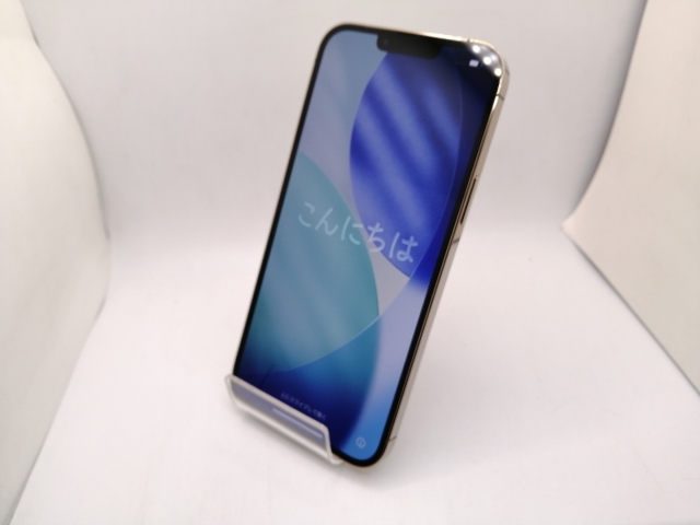 【中古】Apple docomo 【SIMフリー】 iPhone 13 Pro Max 256GB ゴールド MLJA3J/A【三宮駅前】保証期間１ヶ月【ランクC】