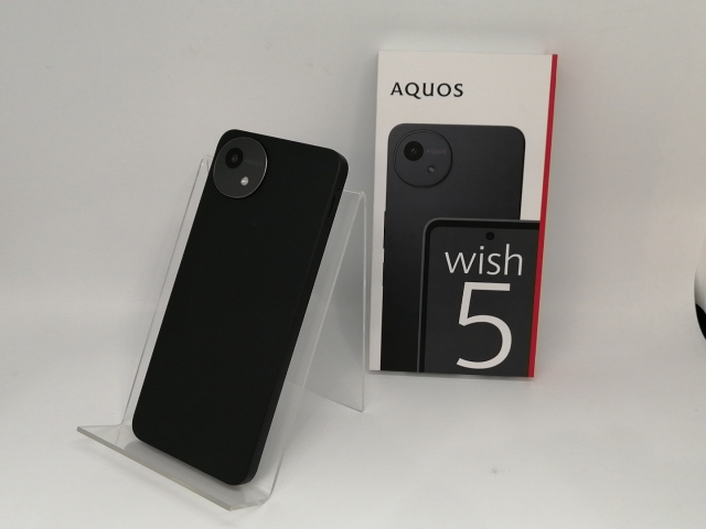 【中古】SHARP docomo 【SIMフリー】 AQUOS wish5 スミ 4GB 64GB SH-52F【東池袋1丁目】保証期間１ヶ月【ランクA】