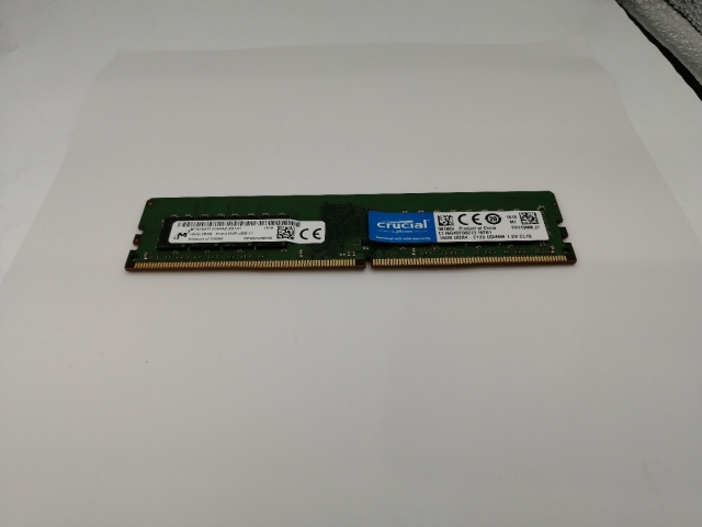 【中古】DDR4 16GB PC4-17000(DDR4-2133)【デスクトップPC用】【東池袋1丁目】保証期間１週間