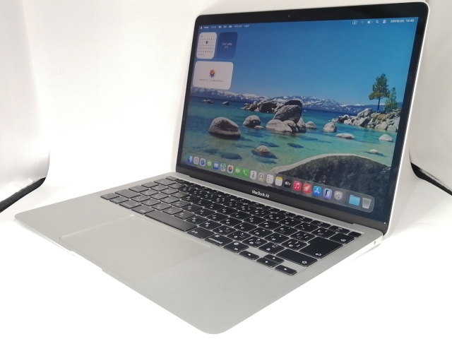 【中古】Apple MacBook Air 13インチ M1(CPU:8C/GPU:7C) 8GB/256GB シルバー MGN93J/A (M1・2020)【東池袋1丁目】保証期間１ヶ月【ランクC】