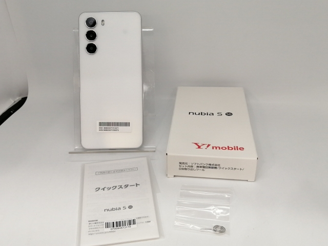 【中古】ZTE ymobile 【SIMフリー】 nubia S 5G 4GB 128GB ホワイト A403ZT【東池袋1丁目】保証期間１ヶ月【ランクA】_7