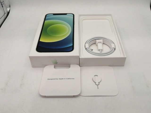 【中古】Apple 国内版 【SIMフリー】 iPhone 12 64GB グリーン MGHT3J/A【東池袋1丁目】保証期間１ヶ月【ランクA】