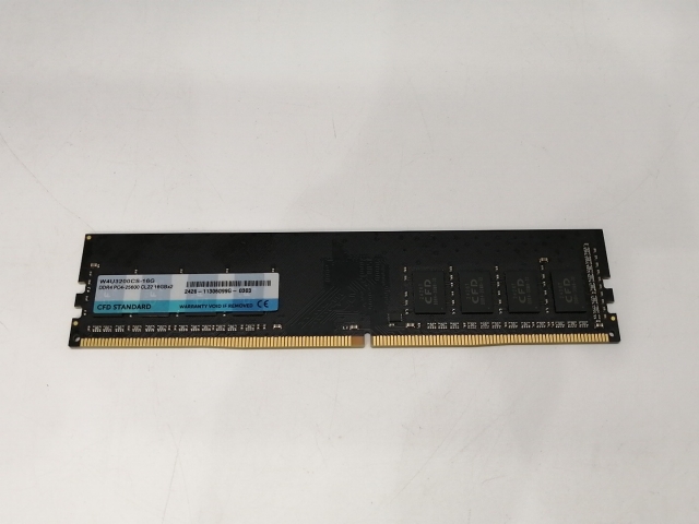 【中古】DDR4 16GB PC4-25600(DDR4-3200)【デスクトップPC用】【東池袋1丁目】保証期間１週間