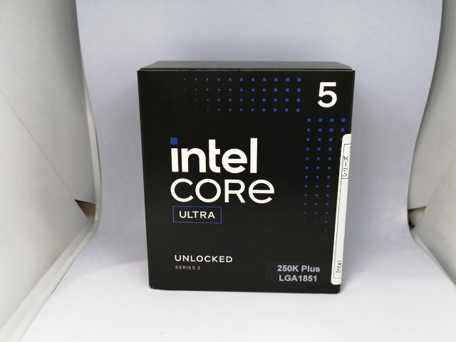 【未使用】Intel Core Ultra 5 250K Plus (4.2Ghz) Box LGA1851/18C(P:6C/E:12C)/18T/L3 30M/Intel Graphics/PBP125W【東池袋1丁目】保証期間１週間