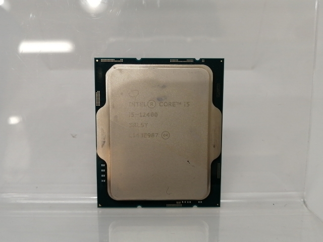 中古】Intel Core i5-12400(2.5GHz) Box LGA1700/6C(P:6C/E:0C)/12T/L3