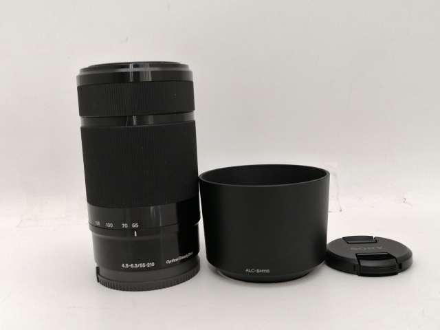 【中古】SONY E 55-210mm F4.5-6.3 OSS (SEL55210-B) ブラック (SONY Eマウント/APS-C)【新宿2】保証期間１ヶ月【ランクA】_7