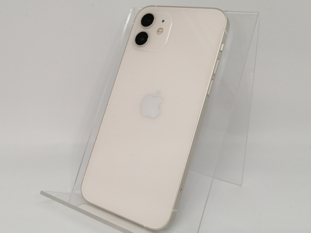 【中古】Apple SoftBank 【SIMロック解除済み】 iPhone 12 64GB ホワイト MGHP3J/A【東池袋1丁目】保証期間１ヶ月【ランクA】