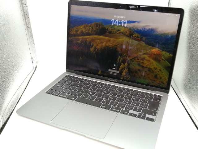 【中古】Apple MacBook Air 13インチ M1(CPU:8C/GPU:8C) 8GB/512GB スペースグレイ MGN73J/A (M1・2020)【東池袋1丁目】保証期間１ヶ月【