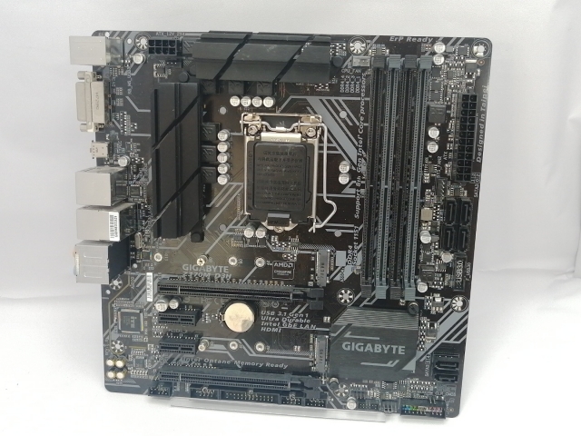 【中古】GIGABYTE Z370M-D3H Z370/LGA1151/MicroATX【川越クレアモール】保証期間１週間