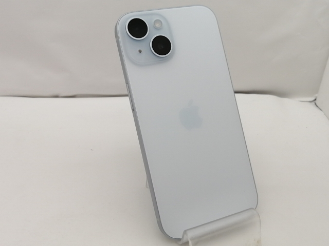 【中古】Apple 国内版 【SIMフリー】 iPhone 15 128GB ブルー MTML3J/A【川越クレアモール】保証期間１ヶ月【ランクA】