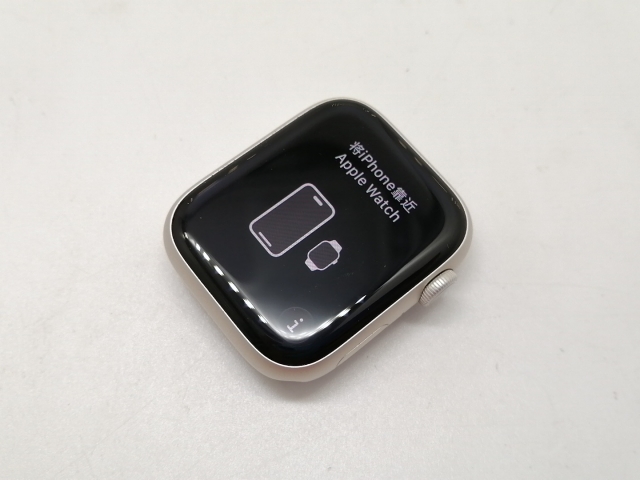 中古】Apple Apple Watch Series9 45mm GPS スターライトアルミニウム 