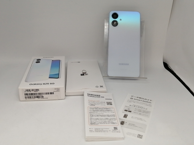 【中古】SAMSUNG au 【SIMフリー】 Galaxy A25 5G ライトブルー 4GB 64GB SCG33【東池袋1丁目】保証期間１ヶ月【ランクA】_7