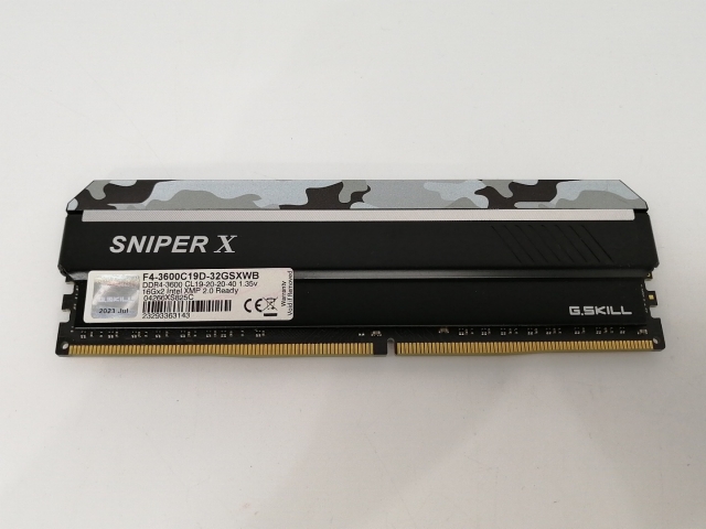 【中古】DDR4 16GB PC4-28800(DDR4-3600)【デスクトップPC用】【東池袋1丁目】保証期間１週間