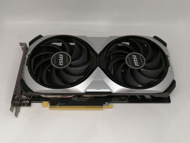 【中古】MSI GeForce RTX 4070 VENTUS 2X 12G OC RTX4070/12GB (GDDR6X)【東池袋1丁目】保証期間１週間
