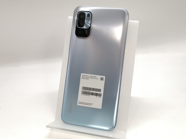 シャオミ Redmi Note 10 JE シルバー SIMフリー 中古】Xiaomi au 【SIM